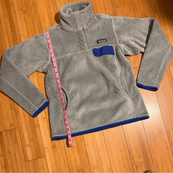 Patagonia Snap T Fleece Pullover Grey Blue Size S - Picture 12 of 14